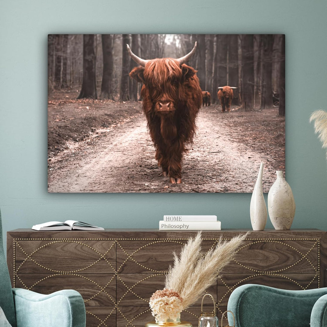 MuchoWow© Leinwände Gross 120x80 cm XXL Wall Decoration Bilder Schlafzimmer Deko Pictures Canvas Pai