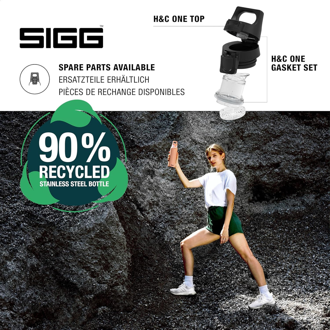SIGG - Isolierte Trinkflasche - Thermosflasche Hot &amp; Cold One - Mit Teesieb - Auslaufsicher - BPA-fr