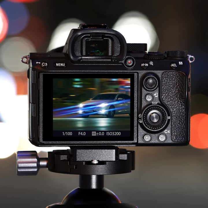 NEEWER 49mm Blue Streak Anamorphic Filter optisches HD Glas, um 360 ° drehbarer Anamorpher Streulich