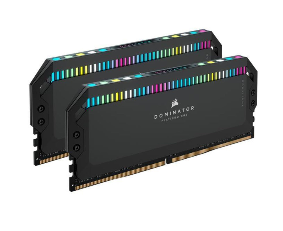 Corsair DOMINATOR PLATINUM RGB DDR5 RAM 64GB (2x32GB) 5200MHz CL40 Intel XMP iCUE Kompatibel Compute