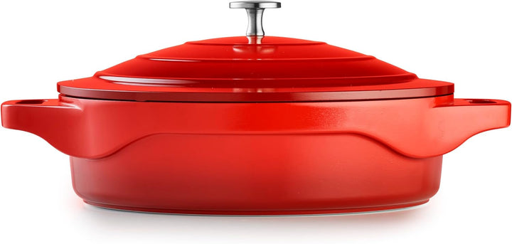 Pradel Excellence - PCUI003005 - Runder Bräter Magma aus Aluminiumguss Ø28cm - Antihaftbeschichtung