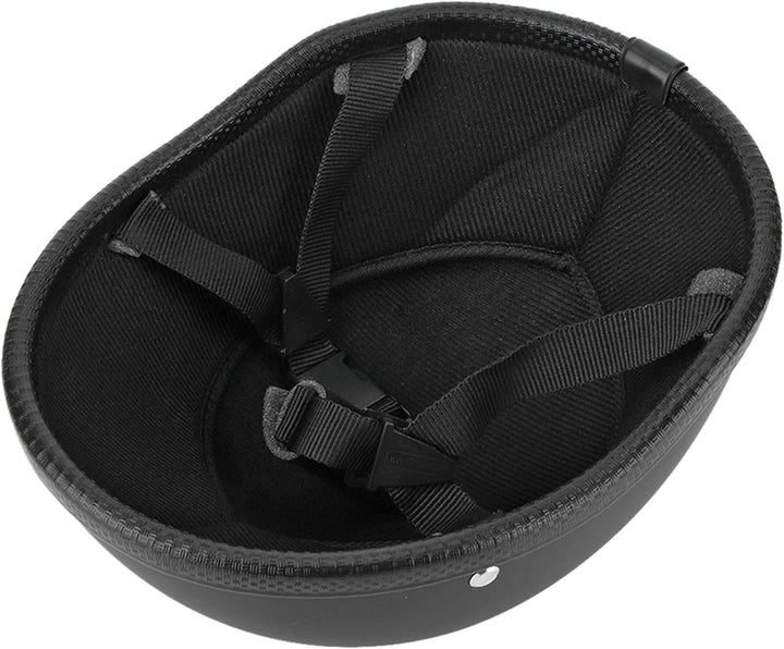 SALUTUYA Motorrad-Halbgesichtshelm, atmungsaktiver antibakterieller Motorradhelm für den Sport für M