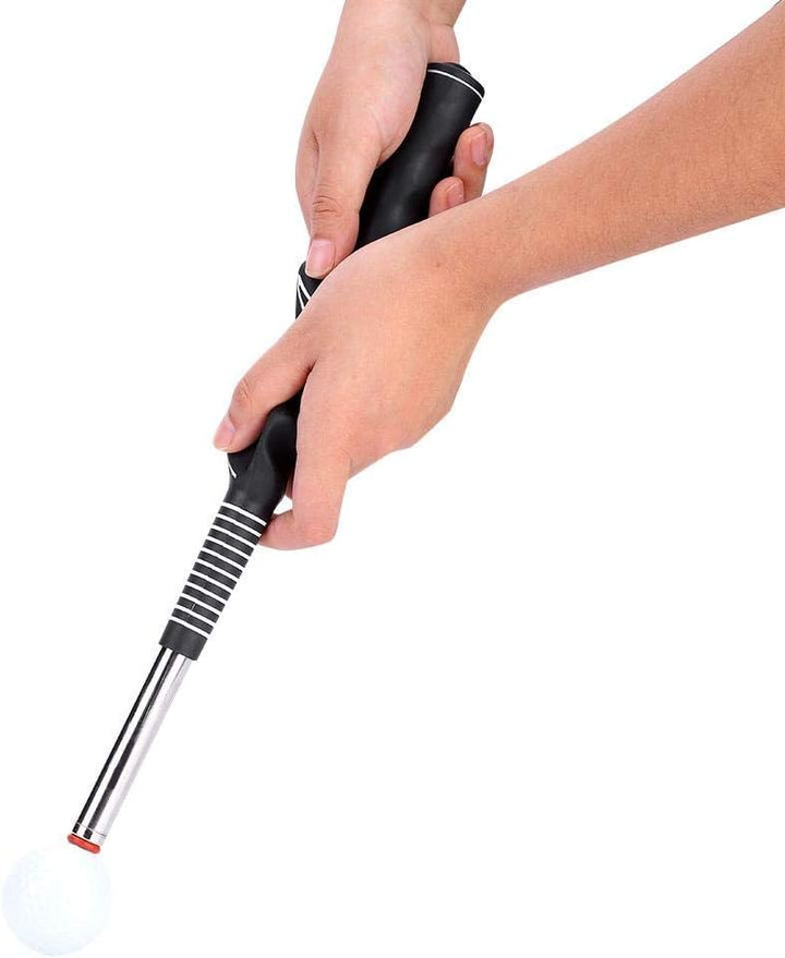 Golfschwungtrainer, Teleskop Golfschläger Metall Teleskop Golf Tempo Trainer zum Aufwärmen von Train