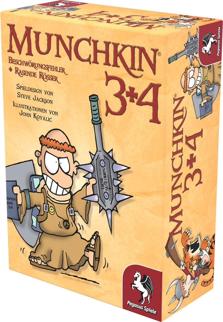 Pegasus Spiele 17224G - Munchkin 3+4 Single, Single