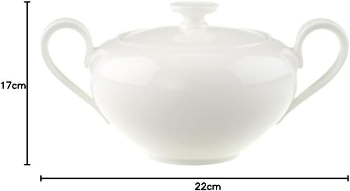 Villeroy & Boch 10-4545-0960 Anmut Zucker-/Marmeladendose, Porzellan