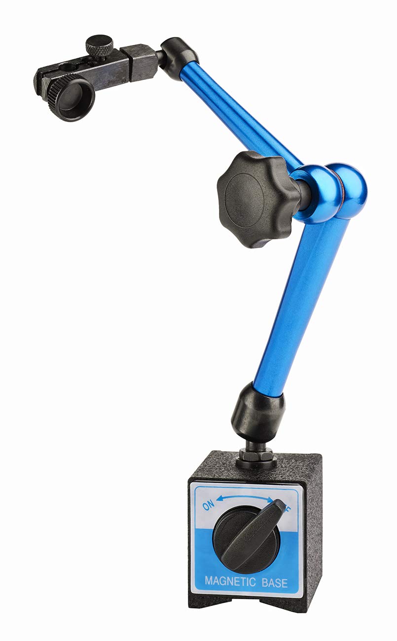 WABECO Magnet Messstativ mit Magnetfuss Zentralklemmung Messuhrhalter