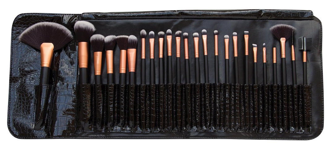 Rio professionelles Kosmetik Make Up Pinsel Set, 24 Teile.