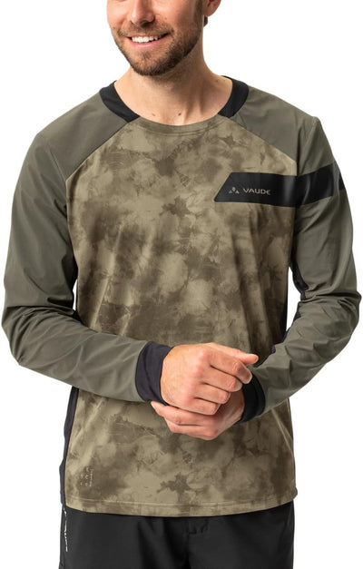 VAUDE Herren Men's Moab Ls Pro Shirt T-Shirt M Khaki, M Khaki