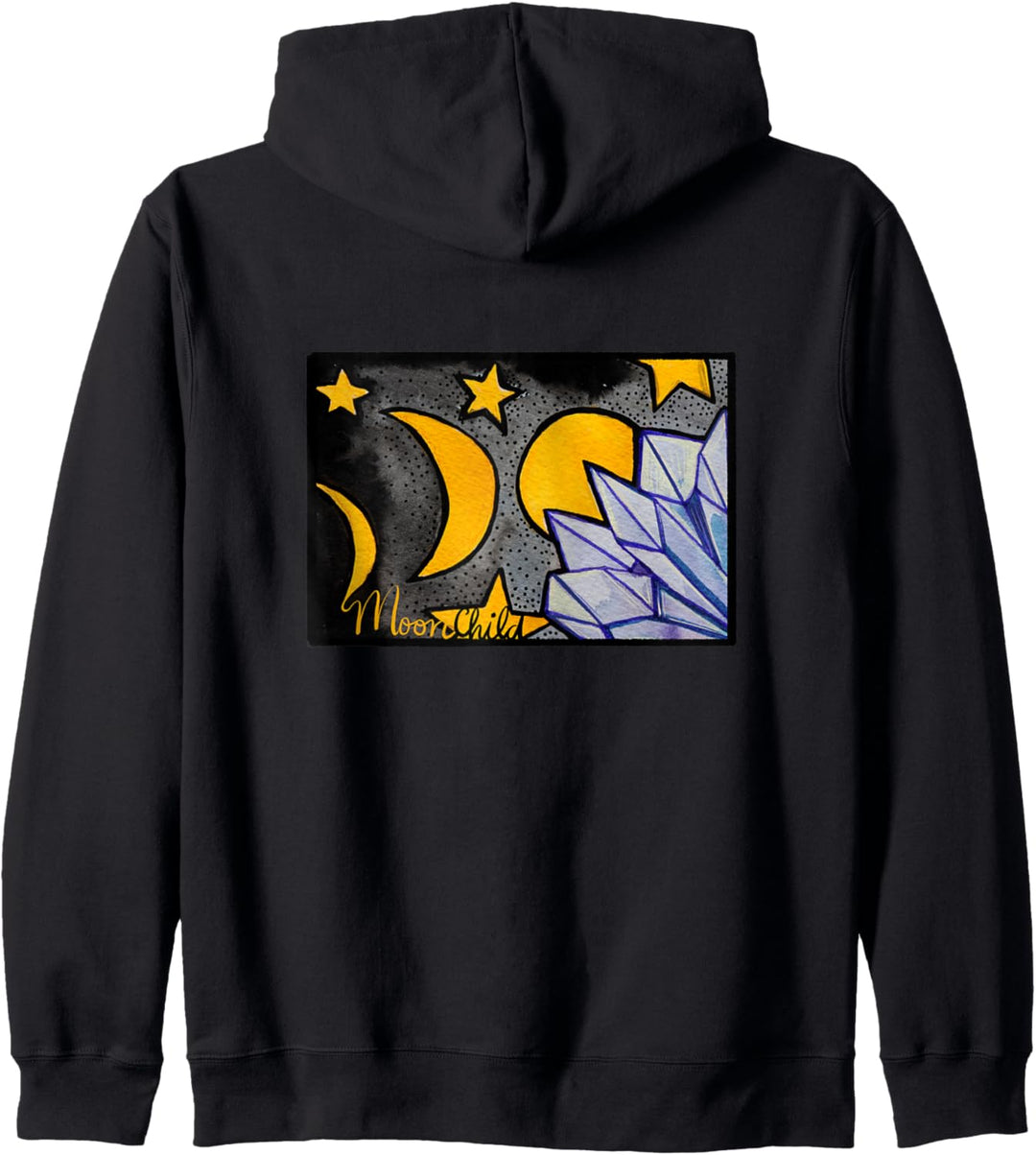 MoonChild Moon Phases Design Moon Child Göttin Kapuzenjacke