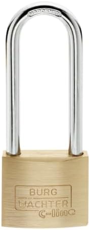 Burg Wächter 222hb Line Vorhängeschloss Messing 6 x 20 x 65 mm