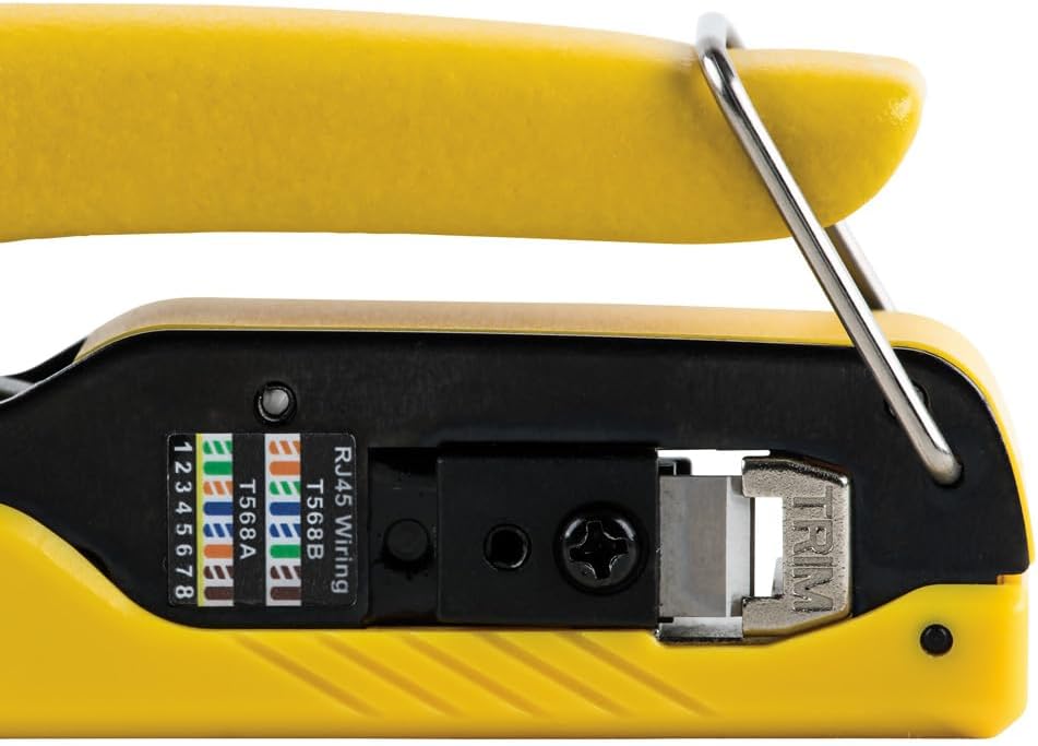 Kompakte Durchgangs-Crimper, modulare Crimper für Pass-THU RJ45 Datenstecker Klein Tools VDV226-005