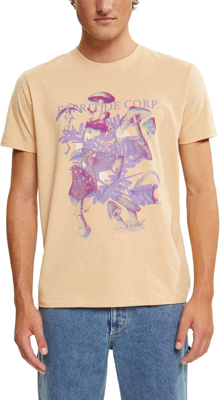 ESPRIT Herren T-Shirt S 289/Sand 5, S 289/Sand 5