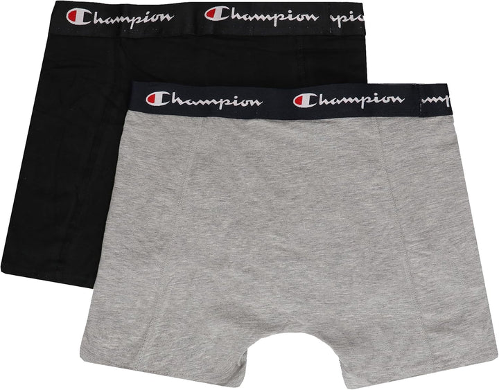 Champion Herren Retroshorts (4er Pack) S Grau, S Grau
