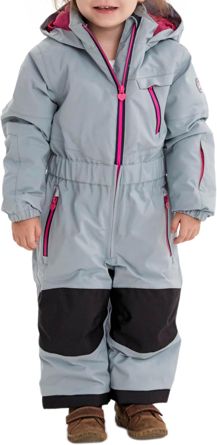 Killtec Jungen Skioverall/Schneehose mit Kapuze Gauror Jr 116 hell stahlblau, 116 hell stahlblau