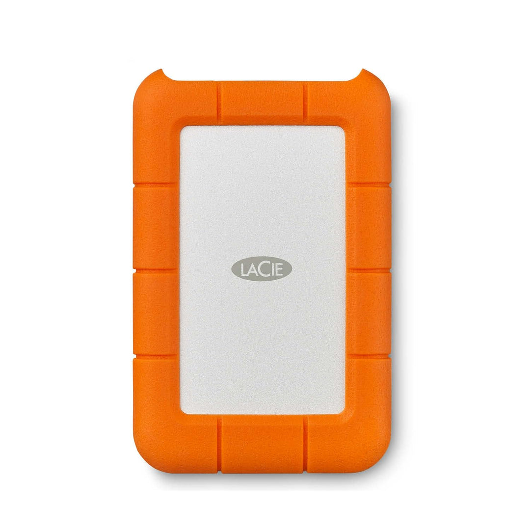 LaCie Rugged Mini 4TB tragbare externe Festplatte, 2.5 Zoll, PC & Mac, inkl. USB-C w/o USB-A Kabel,