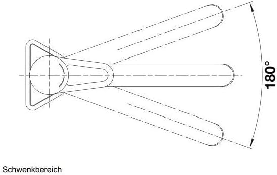BLANCO WEGA II | Küchenarmatur in chrom | Hochdruck | Rückflussverhinderer | Keramik Kartusche | Ges