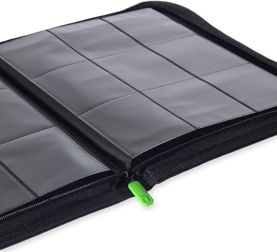 Vault X Premium eXo-Tec Zip Heftmappe - 9 Fächer Sammelkarten Trading Cards Mappe - 360 Fächer mit S
