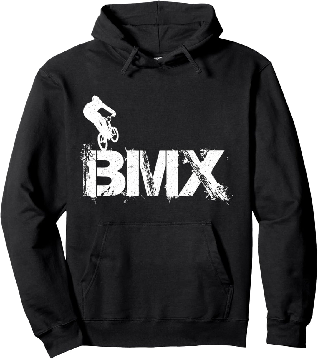 BMX Vintage Fahrrad Fans Geschenk Jungs Jugend BMX Zubehör Pullover Hoodie