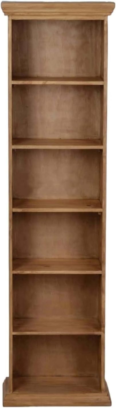 DVD-Regal Mexico Möbel 39x144x22 cm Landhausstil Massivholz Pinie Honig