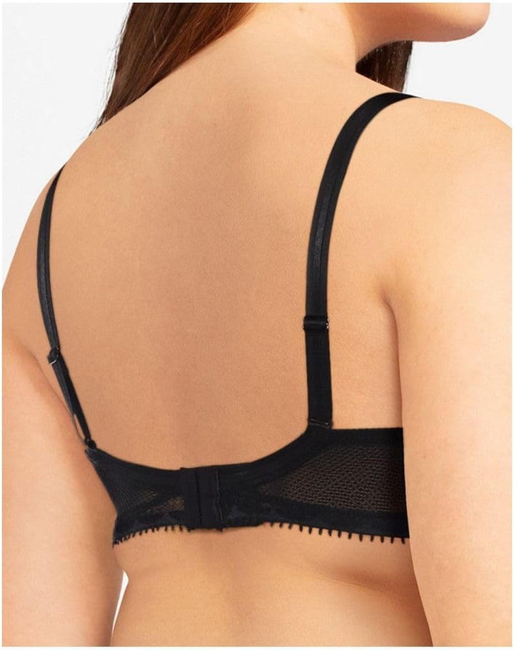 Chantelle DAY TO NIGHT, Tief Ausgeschnittener Spacer-BH, Damen Unterwäsche 70B Schwarz, 70B Schwarz