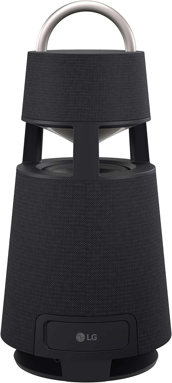 LG Electronics XBOOM 360 DRP4B, tragbarer Bluetooth-Lautsprecher (120 Watt, 360 Grad Sound, Beleucht