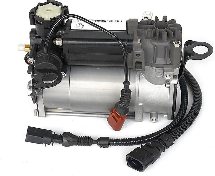 NSGMXT Luftfederkompressorpumpe mit Relais Kompatibel mit A8 S8 5.2l, 6.0l 4E0 616 007 C 4E0 616 005