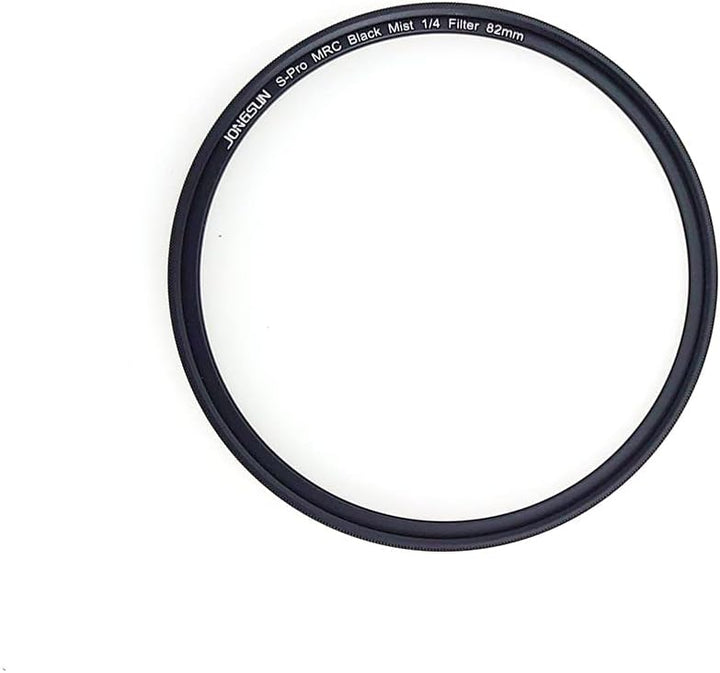 JONGSUN S-Pro MRC Black Mist 1/4 Filter 82mm, Schwarzer Soft Pastell Traum Film Spezialeffekte Filte