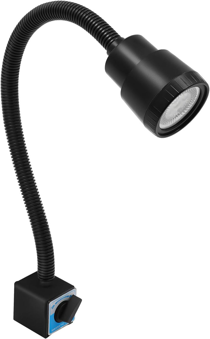 220V CNC Maschinenlampe Magnetische LED Arbeitsleuchte Flexibel Licht Arm Magnetische Basis Maschine