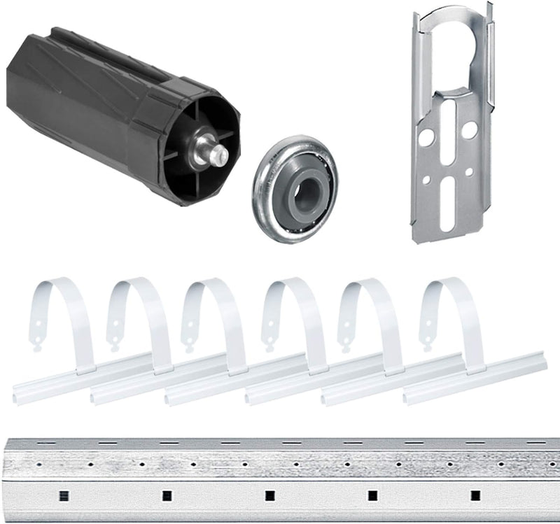 NOBILY Rolladen-Komplett-Set f. 60mm Achtkantwelle Mechanischer Funk Maxi-Rolladenmotor PR5 20Nm + M