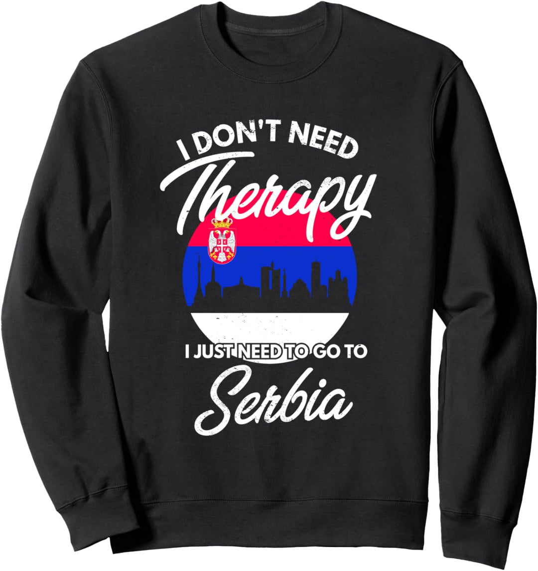 Serbische Flagge I Serbien Flagge I Urlaub Serbien Sweatshirt
