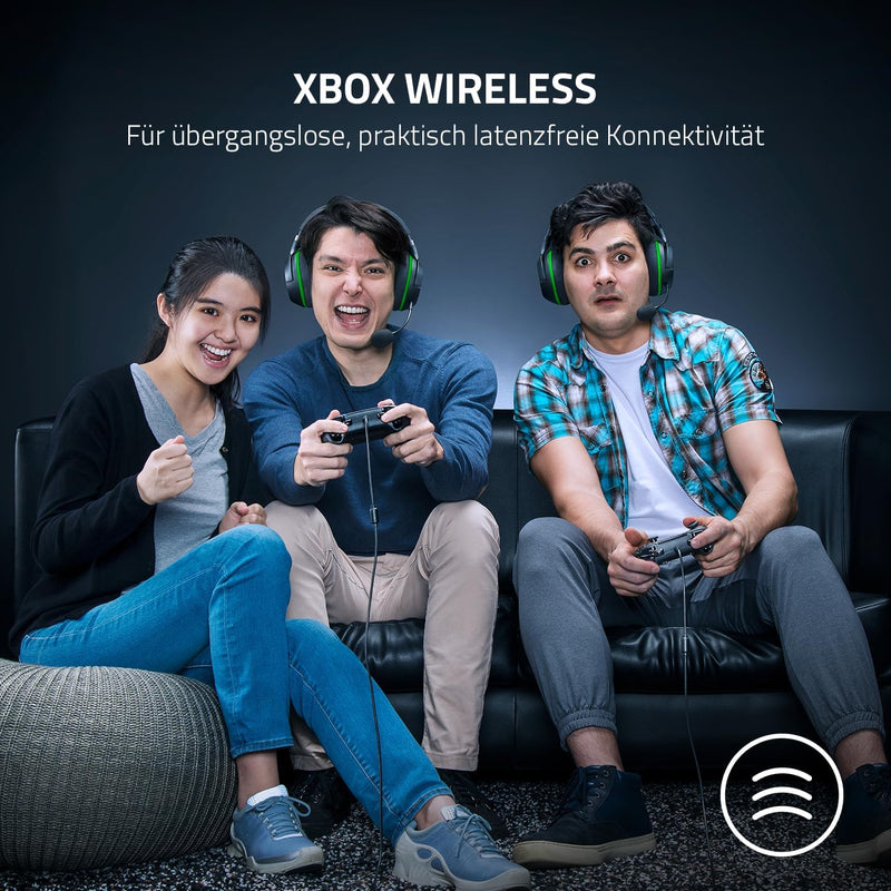 Razer Kaira - Kabellose Gaming Kopfhörer für Xbox Series X/S + Xbox One + PC (Wireless Headset, 50-m