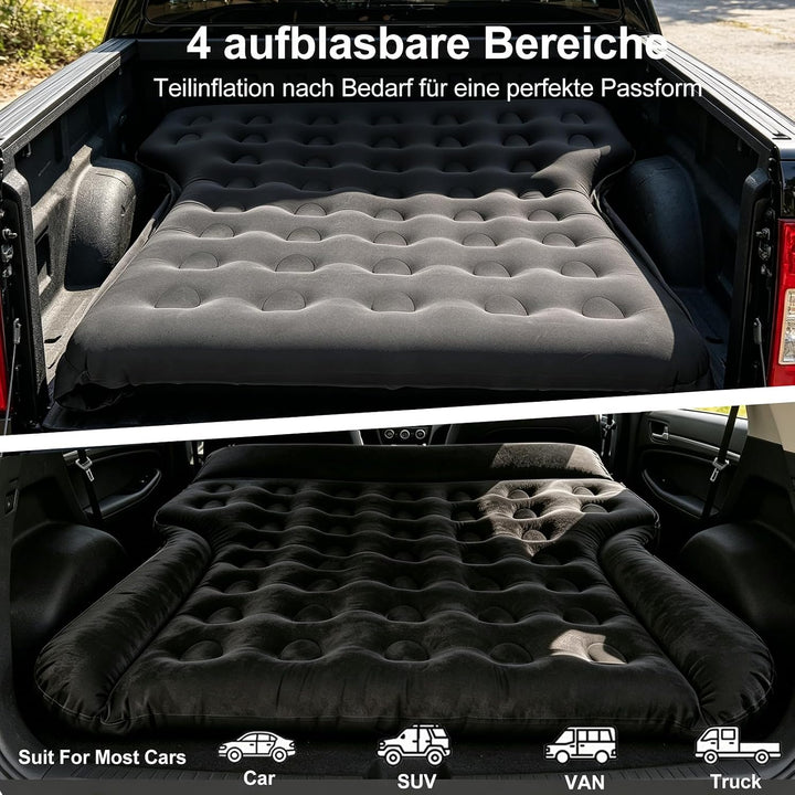 Aufblasbare Auto-Luftmatratze, General Motors Reise Autobett mit Kissen, Limousine Camping Auto Reis