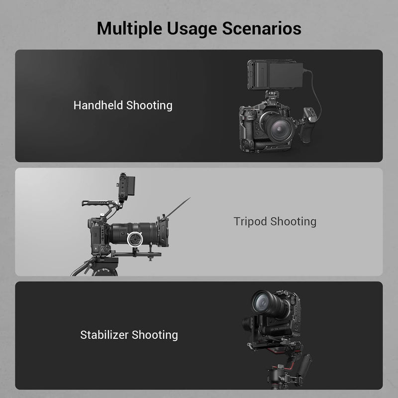 SMALLRIG Z 9 Kamera Käfig für Nikon Z 9, Aluminiumlegierung Kamera Videokäfig Film Film Käfig mit Sc