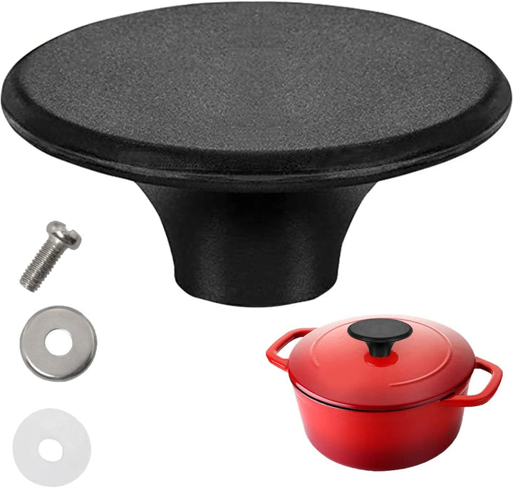 Dutch Oven Knauf, kompatibel mit Le Creuset Knauf, Ersatzknopf, Topfdeckel-Griff, Ersatzknopf für Lo