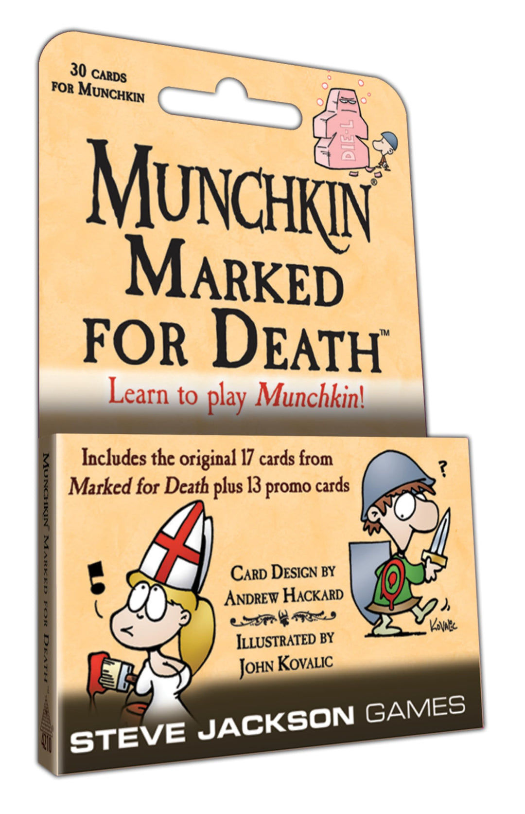 Steve Jackson Games | Munchkin Marked for Death | Card Game for 3 to 6 Players | Ages 10 and Up | En