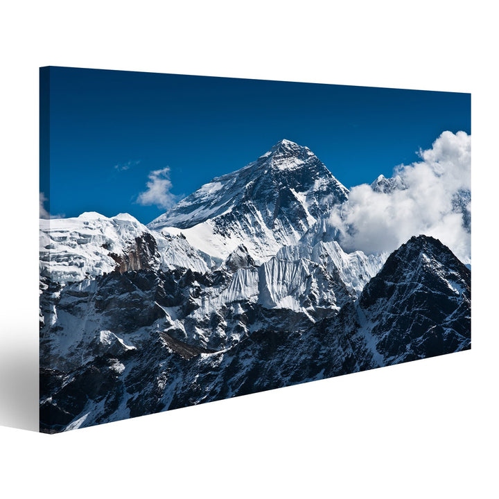 islandburner Bild auf Leinwand Mount Everest Berggipfel Top World Bilder Wandbilder Poster Leinwand
