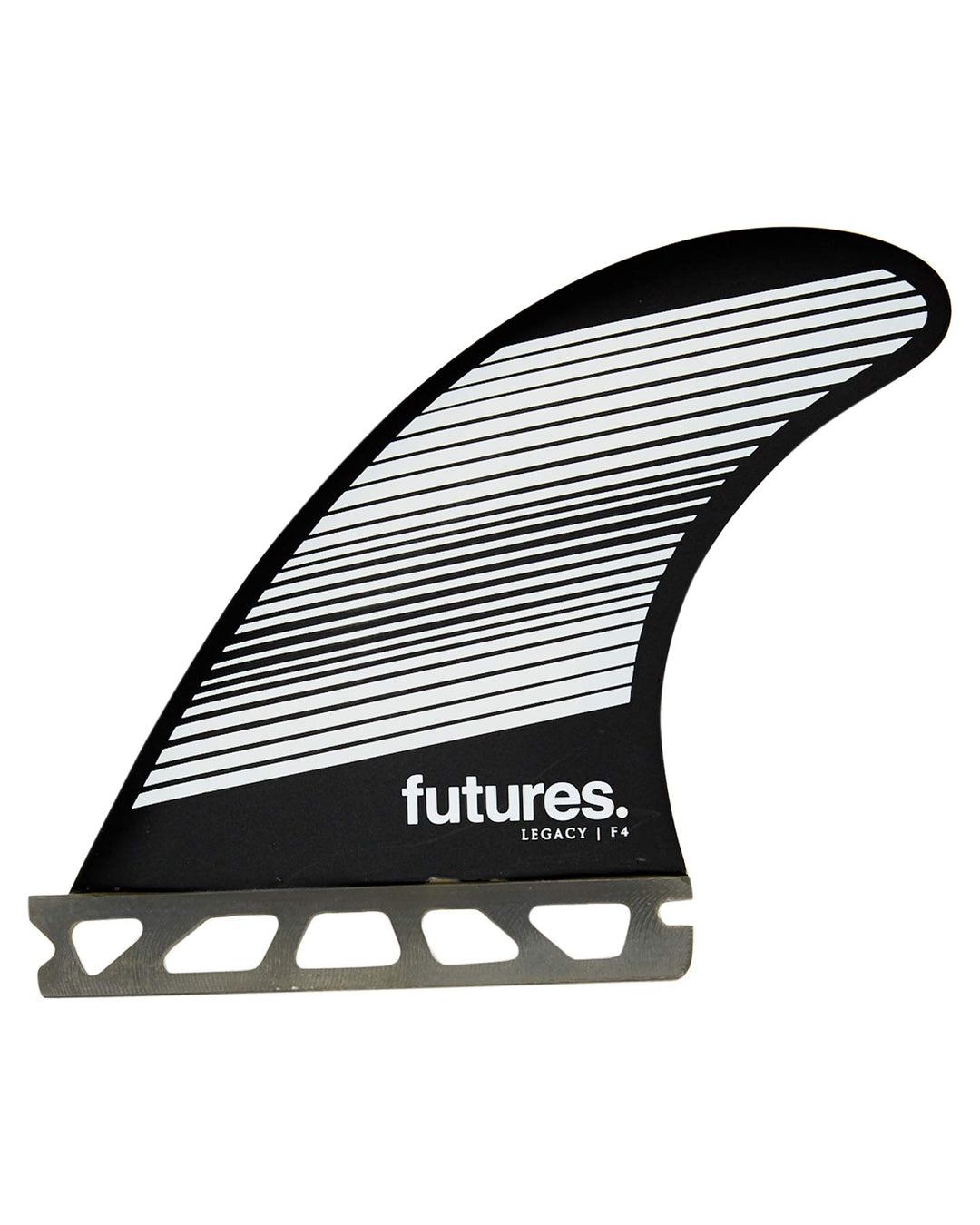 Futures F4 Honeycomb Thruster Fin Grey Black S, Grey Black S