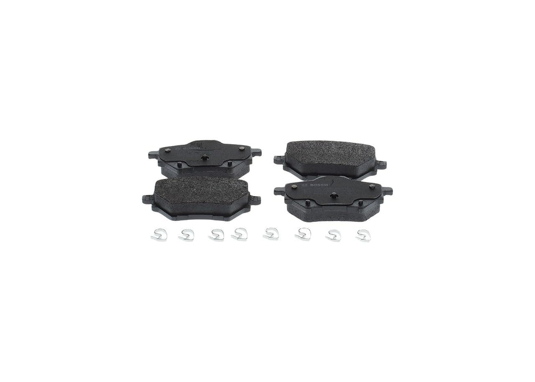 Bosch BP1711 Bremsbeläge - Hinterachse - ECE-R90 Zertifizierung - vier Bremsbeläge pro Set