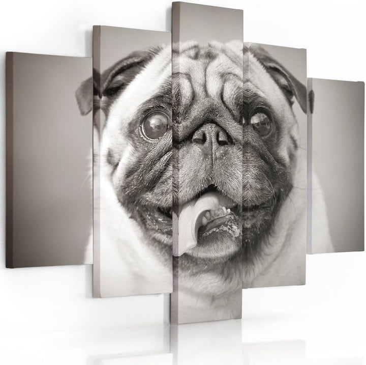 Feeby. Leinwandbild - 5 Teile - Bilder, Wand Bild, Wandbilder, Kunstdruck XXL, 5-Teilig, Typ A, 100x