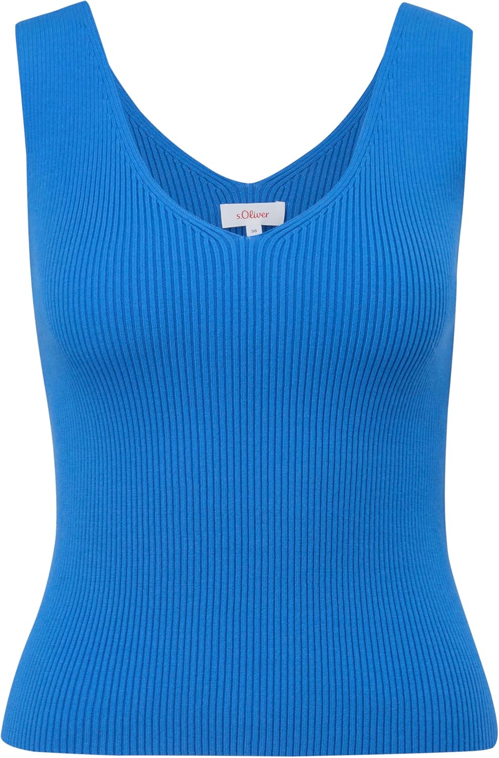 s.Oliver Stricktop aus Viskosemix 38 5520_royalblau, 38 5520_royalblau