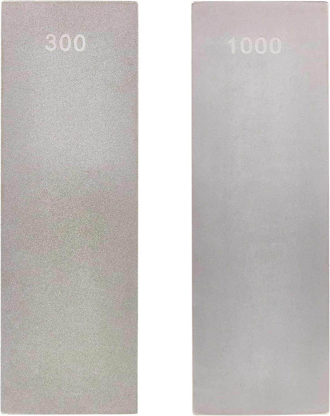 Trend Diamant Schleifbankstein, 6 x 2 Zoll, beidseitiger 300/1000 Körnung Schleifbankstein mit Reini