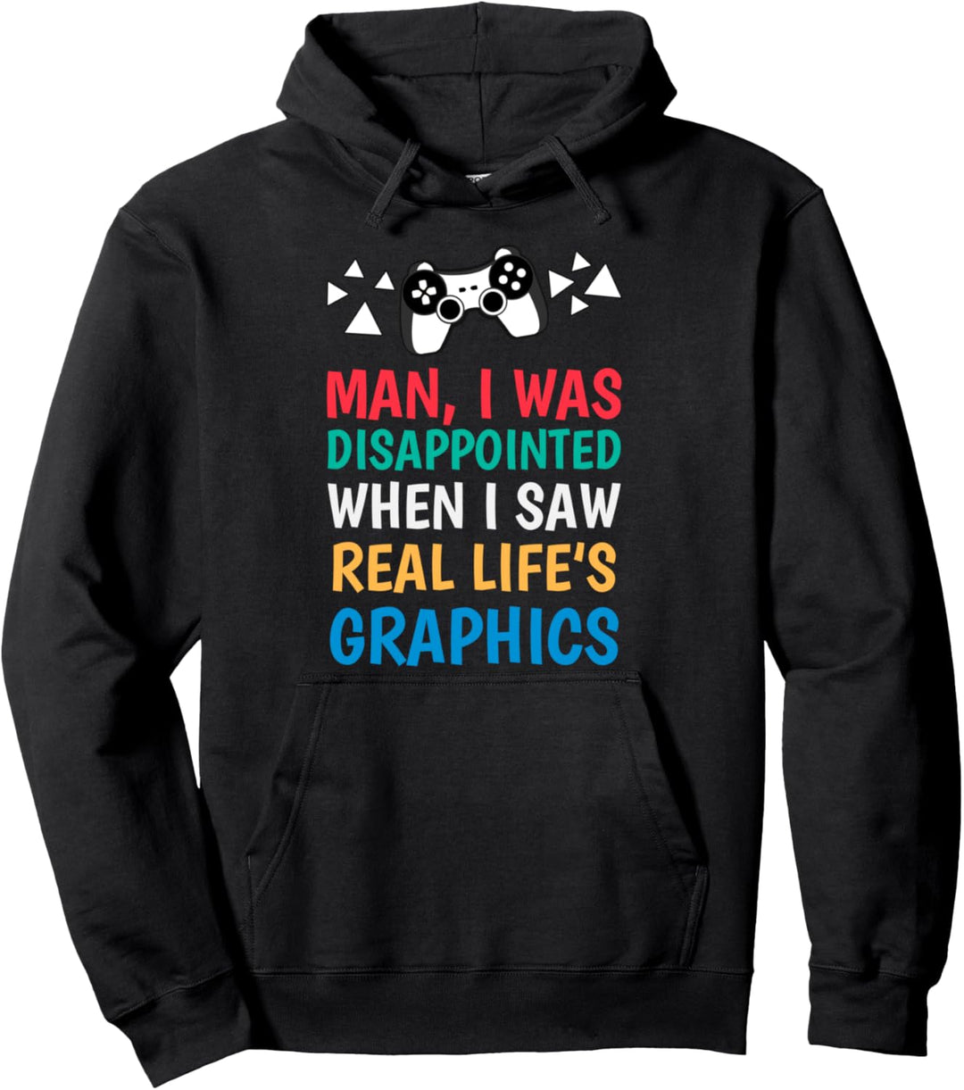 Lustiges Zocker Gamer Spruch Motiv für Video Spieler Pullover Hoodie
