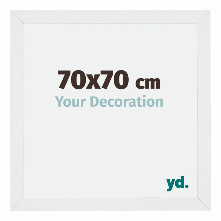 yd. Your Decoration - Bilderrahmen 70x70 cm - Bilderrahmen aus MDF mit Acrylglas - Antireflex - Ausg