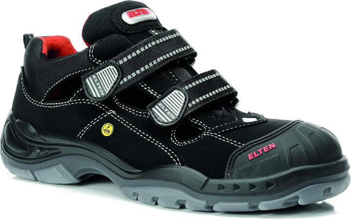 Elten 726661-38 Scott Pro, S1P Sandale ESD Schwarz 38 EU Einfarbig, Schwarz 38 EU Einfarbig