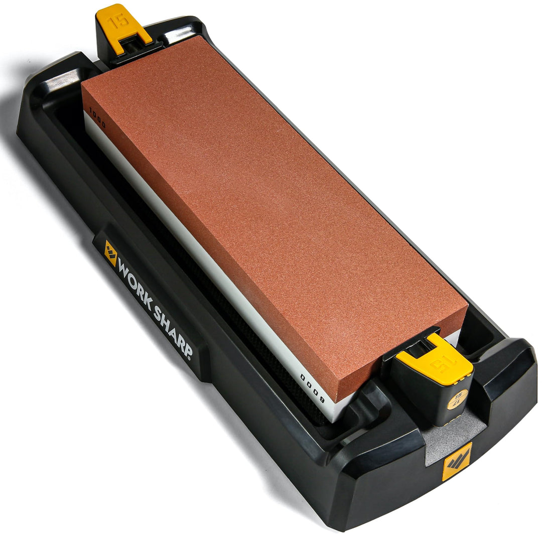 Work Sharp Schleifstein Messerschärfer, WSBCHWHT, 7.1" x 2.3" x 1.1", Schwarz