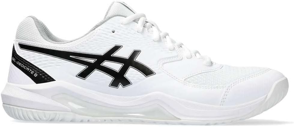 ASICS Dedicate 8 Mann Tennisschuhe Blau Weiss, 39 EU White Black
