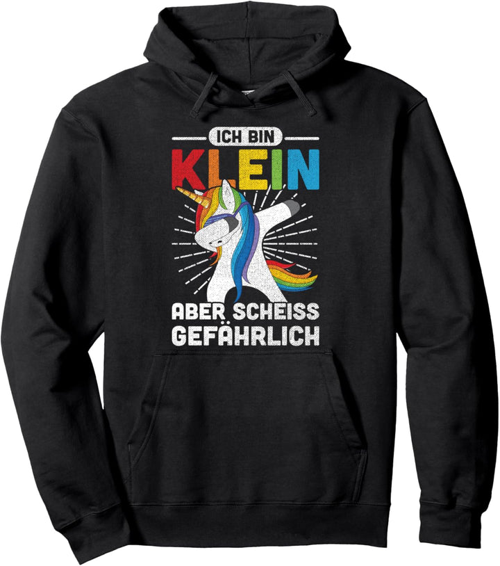 Ich Bin Klein Aber Scheiss Gefährlich Dabbing Dino Geschenk Pullover Hoodie