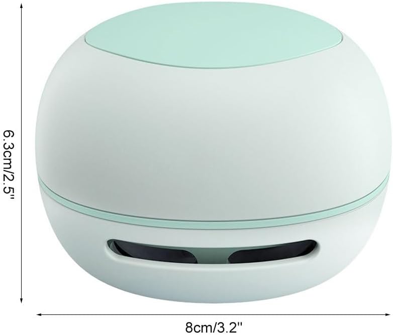 MiOYOOW Mini Tischsauger, Desktop-Staubsauger, Wiederaufladbarer USB-Tischstaubsauger, Leicht zu Rei