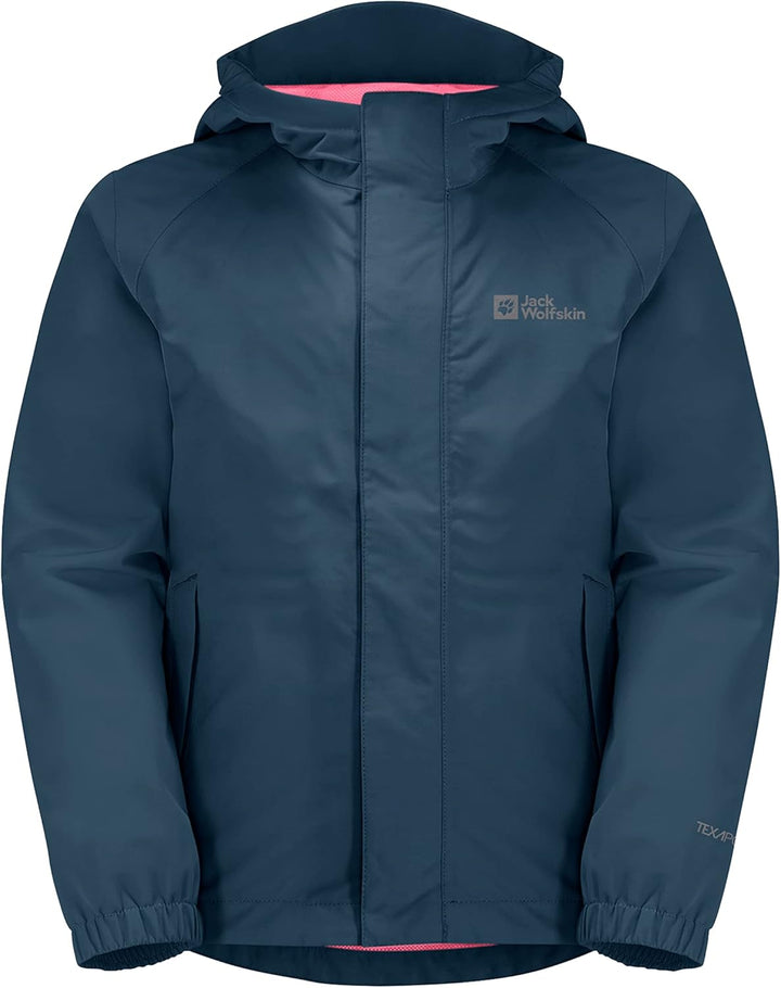 Jack Wolfskin Unisex Tucan Jacket K Regenjacke 116 dark sea, 116 dark sea