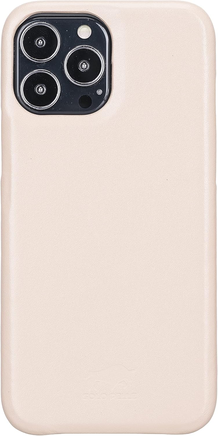 Solo Pelle Lederhülle für das iPhone 13 Pro Max in 6.7 Zoll Princeton Case Leder Hülle Ledertasche B